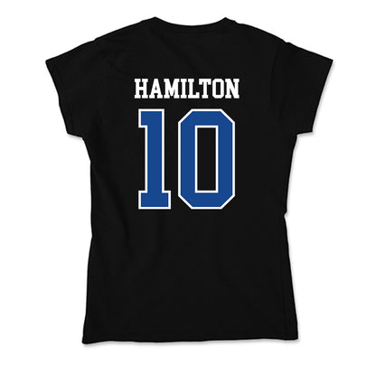 Georgia State - NCAA Men's Basketball : Jelani Hamilton - Soft Style Women’s T-Shirt-1