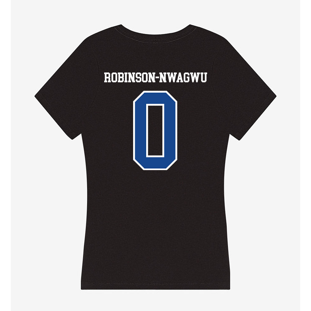 Georgia State - NCAA Women's Basketball : Morgan Robinson-Nwagwu - Women's V-Neck T-Shirt-1
