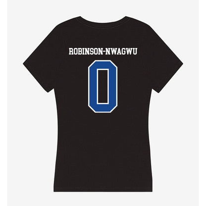 Georgia State - NCAA Women's Basketball : Morgan Robinson-Nwagwu - Women's V-Neck T-Shirt-1