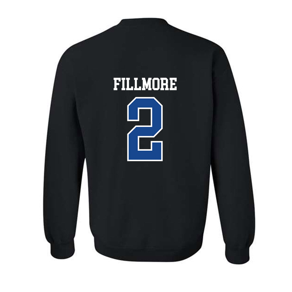 Georgia State - NCAA Football : Damaryion Fillmore - Classic Shersey Crewneck Sweatshirt-1