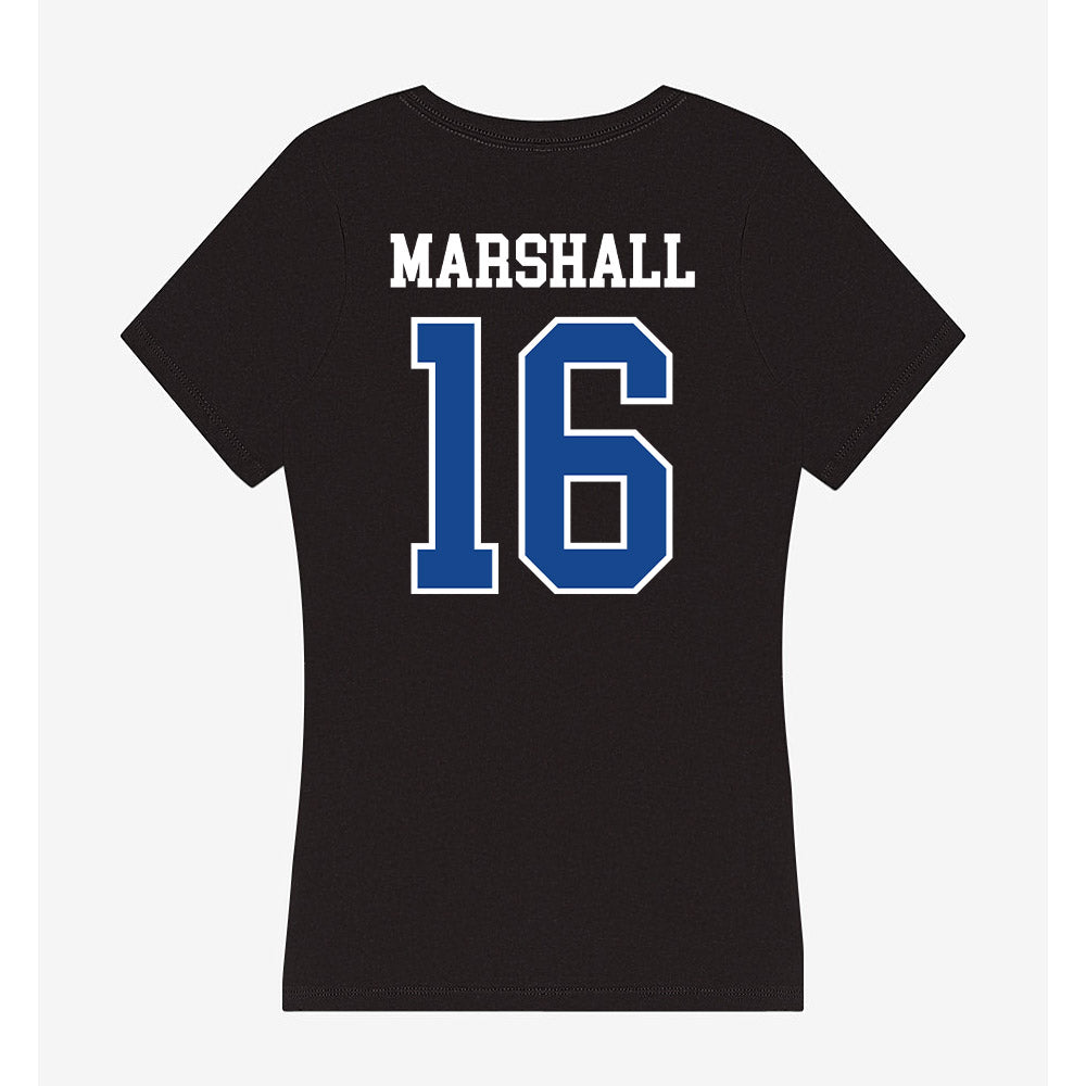 Georgia State - NCAA Football : Jaylin Marshall - Classic Shersey Women's V-Neck T-Shirt-1