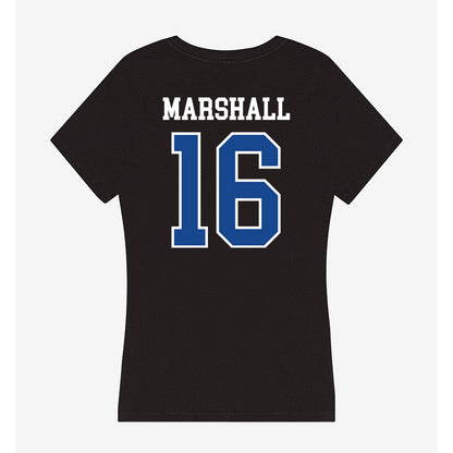 Georgia State - NCAA Football : Jaylin Marshall - Classic Shersey Women's V-Neck T-Shirt-1