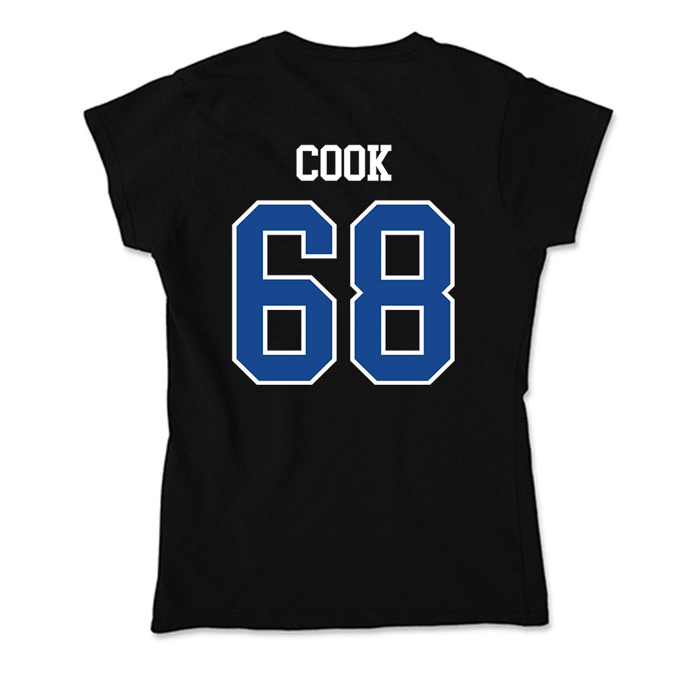 Georgia State - NCAA Football : Mason Cook - Soft Style Women’s T-Shirt-1