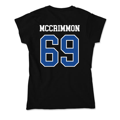 Georgia State - NCAA Football : Jeremiah McCrimmon - Classic Shersey Soft Style Women’s T-Shirt-1