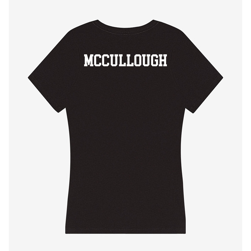 UTPB - NCAA Football : McCullough - Women's V-Neck T-Shirt-1