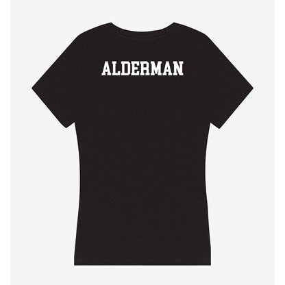 UTPB - NCAA Men's Swimming & Diving : Chase Alderman - Women's V-Neck T-Shirt-1