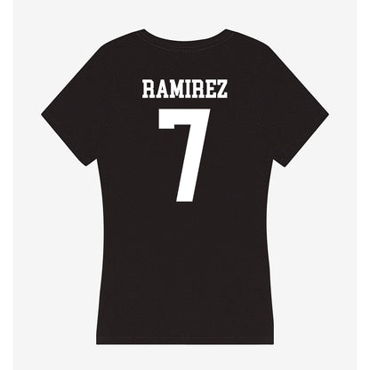 UTPB - NCAA Women's Soccer : Cassie Ramirez - Women's V-Neck T-Shirt-1