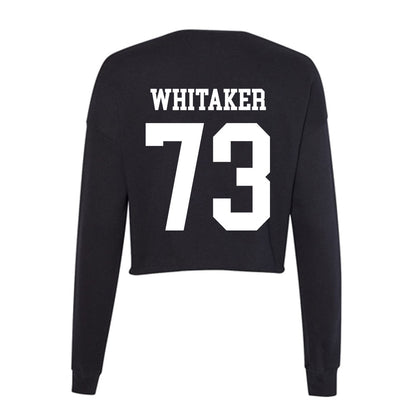 UTPB - NCAA Football : Ephraim Whitaker - Women's Cropped Crew Fleece-1