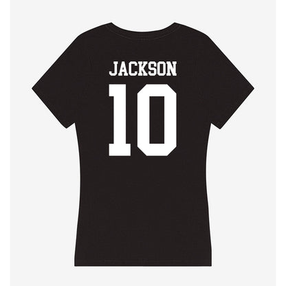 UTPB - NCAA Football : Malik Jackson - Women's V-Neck T-Shirt-1