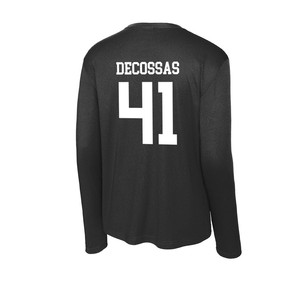 UTPB - NCAA Football : Hayden Decossas - Activewear Long Sleeve T-Shirt-1