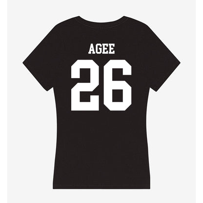 UTPB - NCAA Football : Kristopher Agee - Women's V-Neck T-Shirt-1