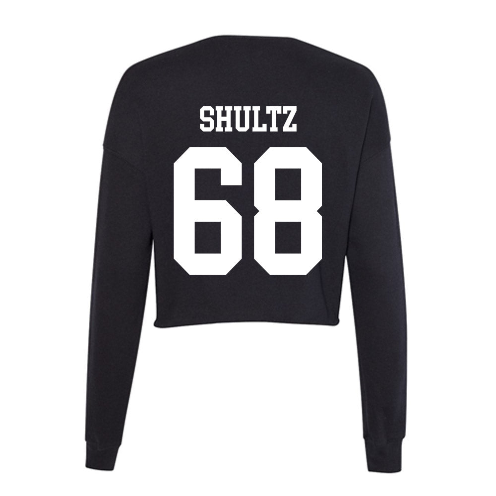 UTPB - NCAA Football : Ivan Shultz - Women's Cropped Crew Fleece-1