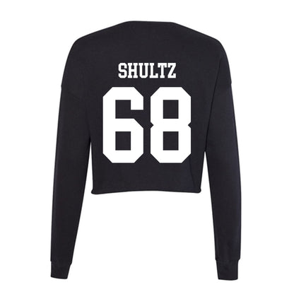 UTPB - NCAA Football : Ivan Shultz - Women's Cropped Crew Fleece-1