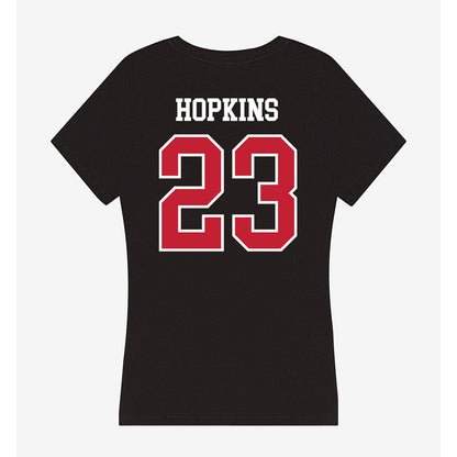 St. Johns - NCAA Men's Basketball : Bryce Hopkins - Classic Shersey Women's V-Neck T-Shirt-1