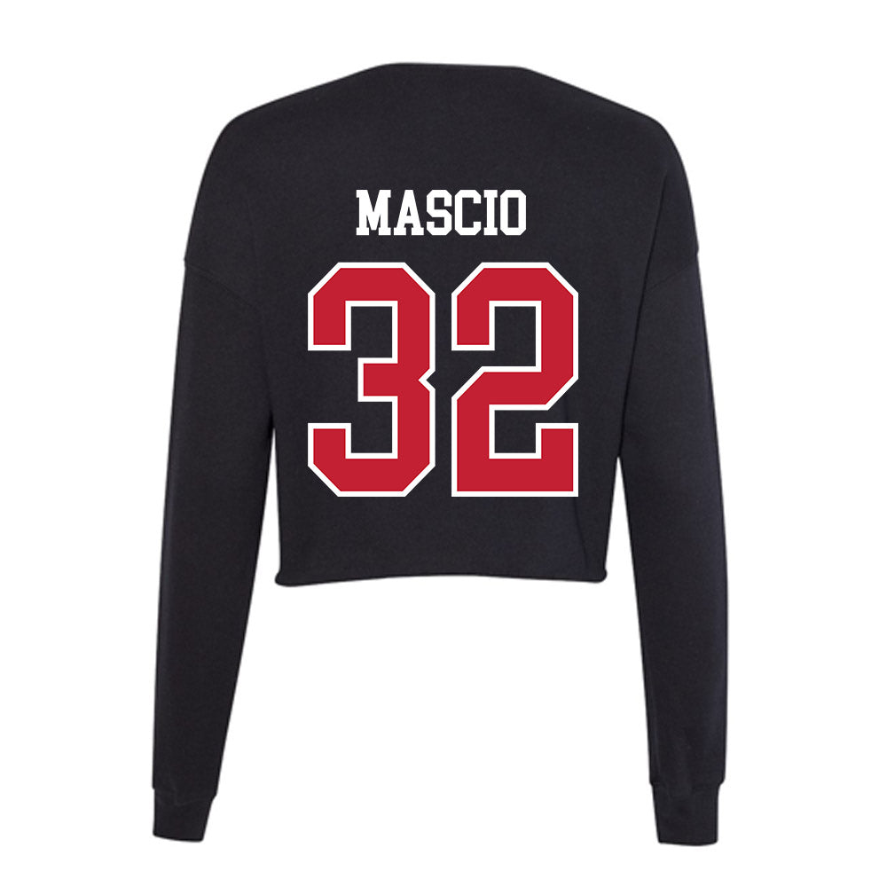St. Johns - NCAA Baseball : Joseph Mascio - Classic Shersey Women's Cropped Crew Fleece-1