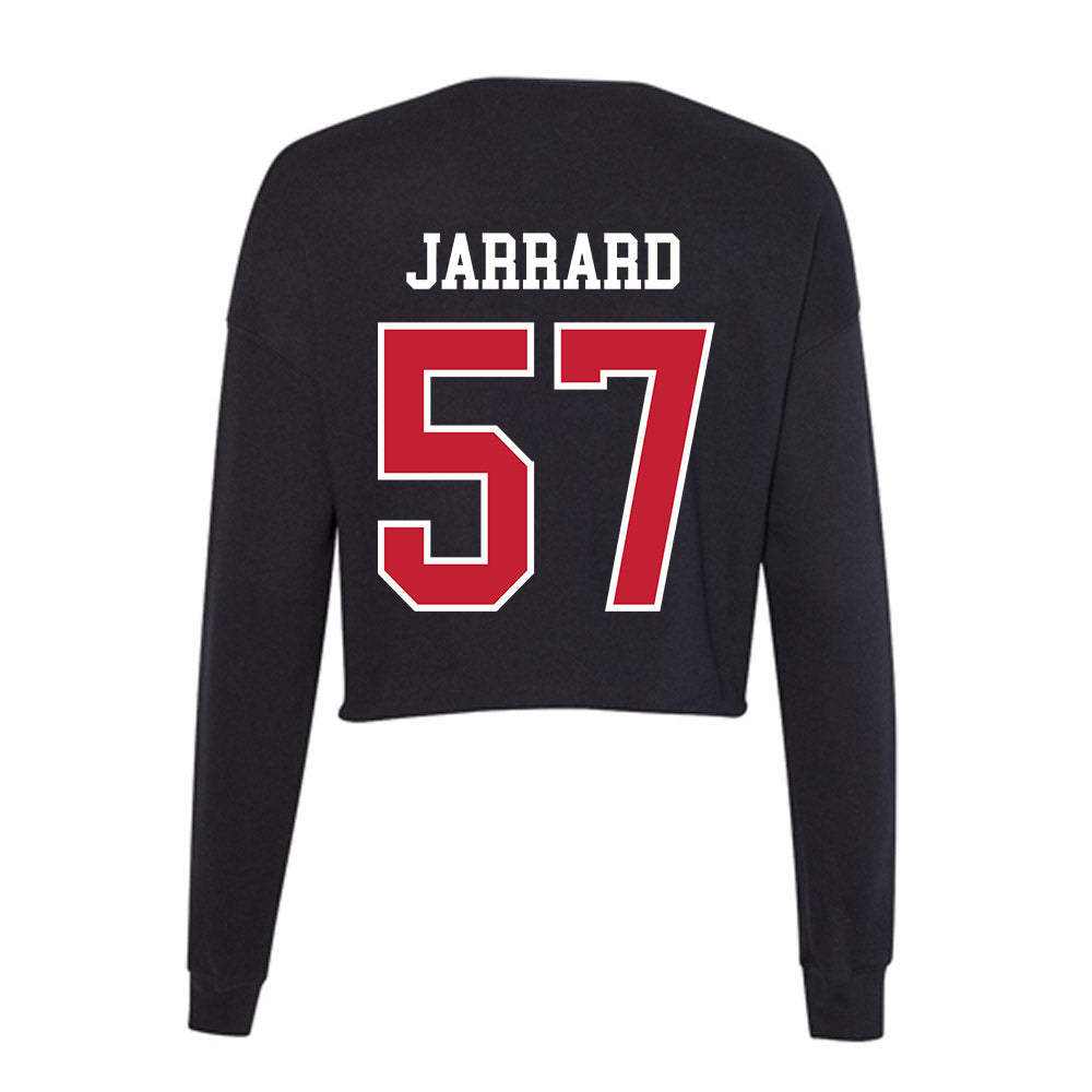 St. Johns - NCAA Softball : London Jarrard - Classic Shersey Women's Cropped Crew Fleece-1