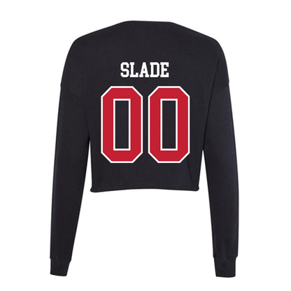 St. Johns - NCAA Softball : London Slade - Classic Shersey Women's Cropped Crew Fleece-1