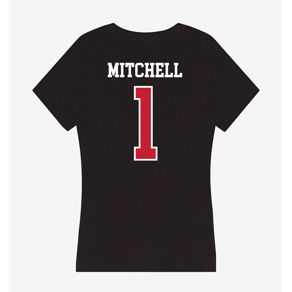 St. Johns - NCAA Men's Basketball : Dillon Mitchell - Classic Shersey Women's V-Neck T-Shirt-1