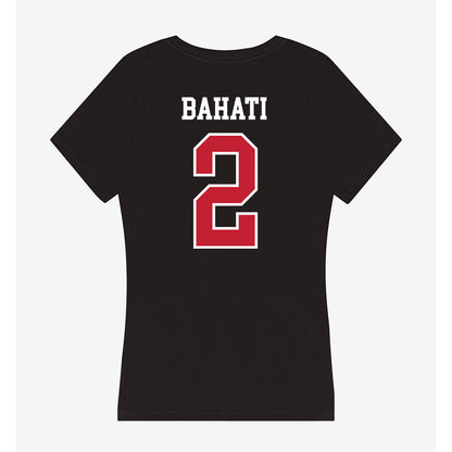 St. Johns - NCAA Women's Basketball : Julie Bahati - Classic Shersey Women's V-Neck T-Shirt-1