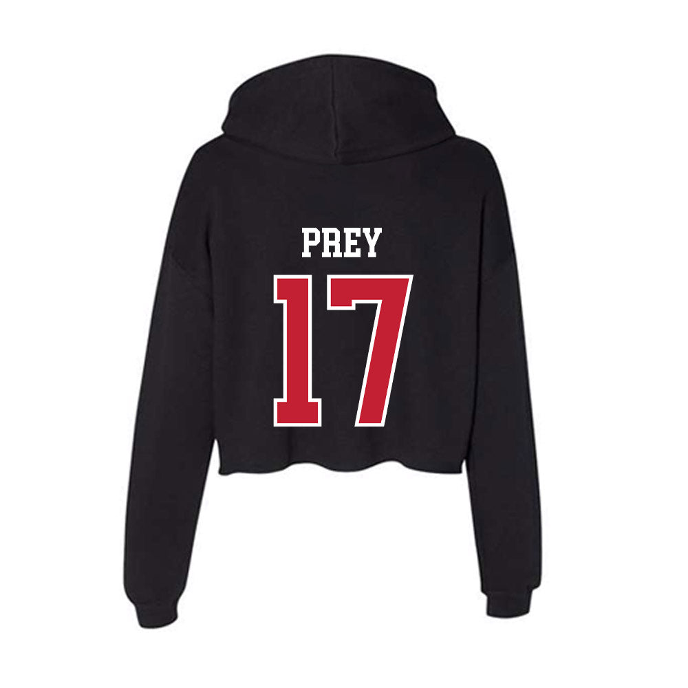 St. Johns - NCAA Men's Basketball : Ruben Prey - Classic Shersey Women's Crop Fleece Hoodie-1