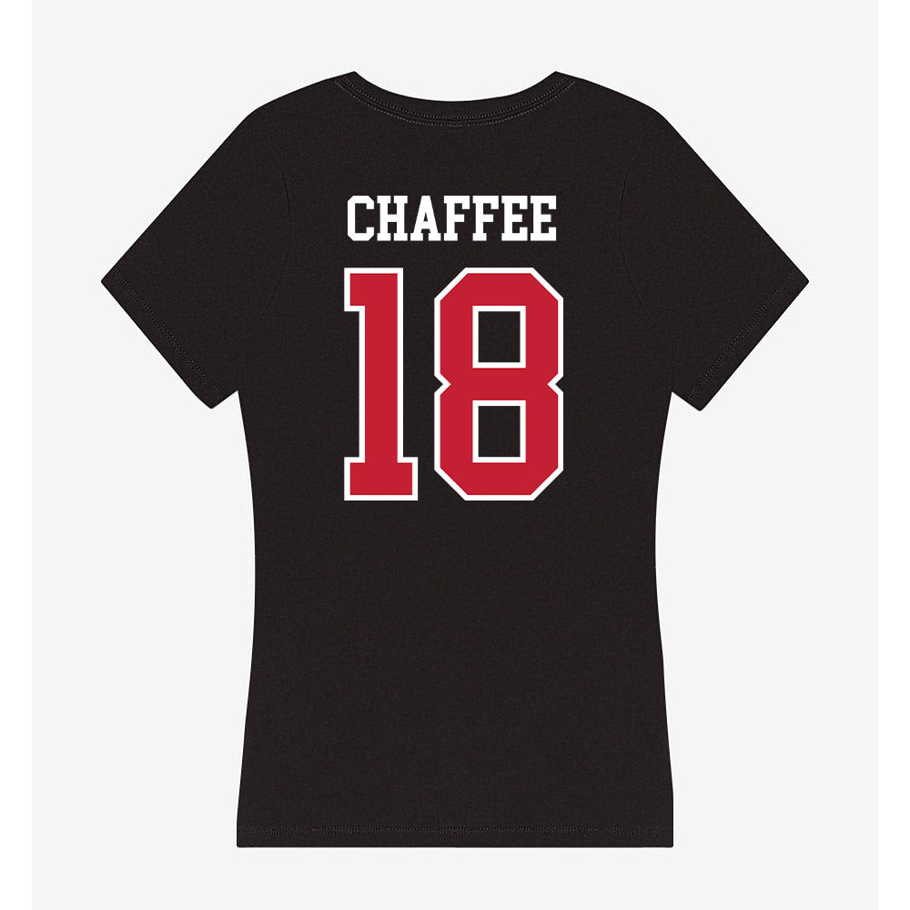 St. Johns - NCAA Baseball : Evan Chaffee - Classic Shersey Women's V-Neck T-Shirt-1