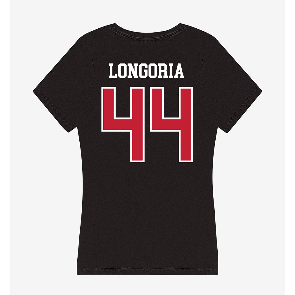 St. Johns - NCAA Baseball : Tyler Longoria - Classic Shersey Women's V-Neck T-Shirt-1