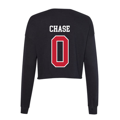 St. Johns - NCAA Baseball : Kyle Chase - Classic Shersey Women's Cropped Crew Fleece-1