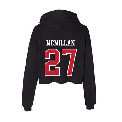 St. Johns - NCAA Baseball : Shaun McMillan - Classic Shersey Women's Crop Fleece Hoodie-1
