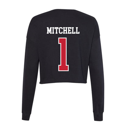 St. Johns - NCAA Men's Basketball : Dillon Mitchell - Classic Shersey Women's Cropped Crew Fleece-1