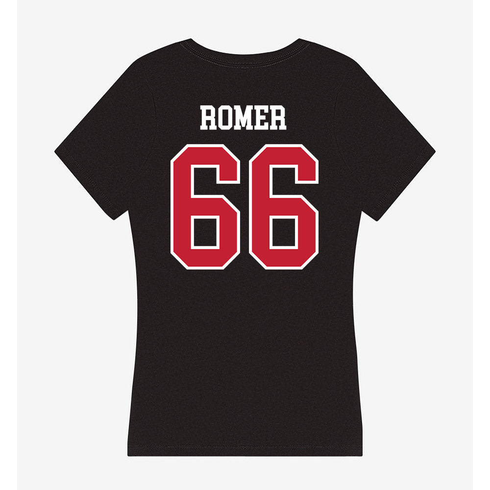 St. Johns - NCAA Baseball : Nick Romer - Classic Shersey Women's V-Neck T-Shirt-1