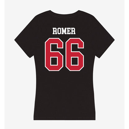 St. Johns - NCAA Baseball : Nick Romer - Classic Shersey Women's V-Neck T-Shirt-1