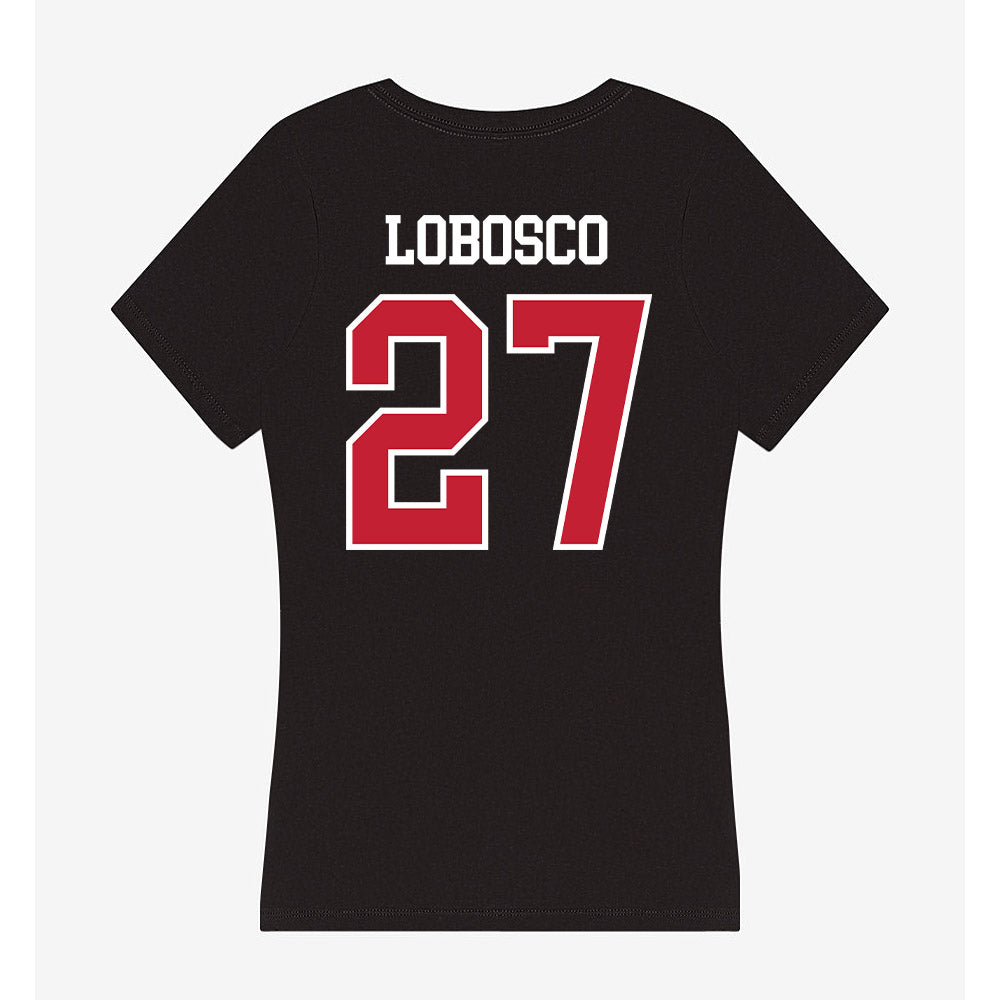 St. Johns - NCAA Softball : Bianca Lobosco - Classic Shersey Women's V-Neck T-Shirt-1