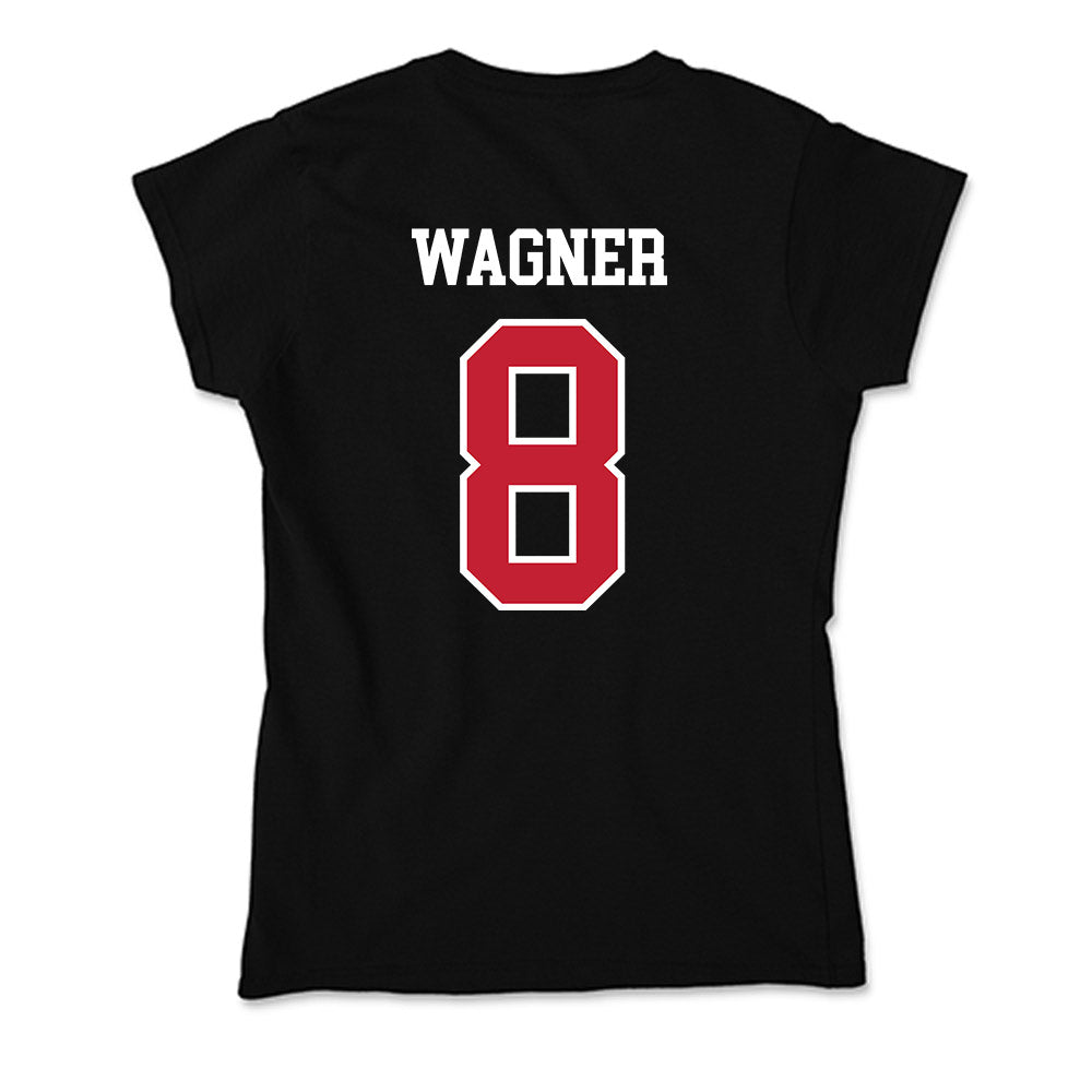 St. Johns - NCAA Women's Basketball : Shaulana Wagner - Classic Shersey Soft Style Women’s T-Shirt-1