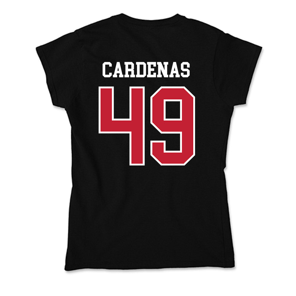 St. Johns - NCAA Men's Lacrosse : Jayson Cardenas - Classic Shersey Soft Style Women’s T-Shirt-1