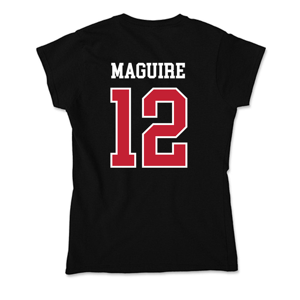 St. Johns - NCAA Men's Lacrosse : Wyatt Maguire - Classic Shersey Soft Style Women’s T-Shirt-1