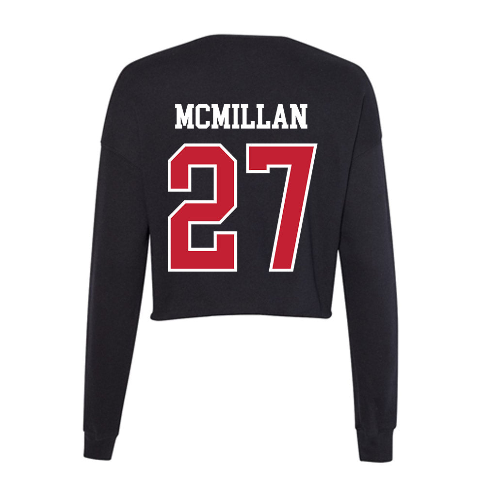 St. Johns - NCAA Baseball : Shaun McMillan - Classic Shersey Women's Cropped Crew Fleece-1