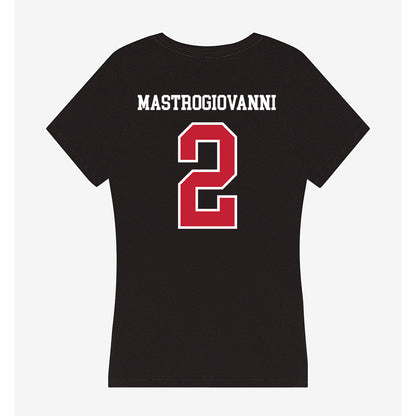 St. Johns - NCAA Men's Lacrosse : Luke Mastrogiovanni - Classic Shersey Women's V-Neck T-Shirt-1