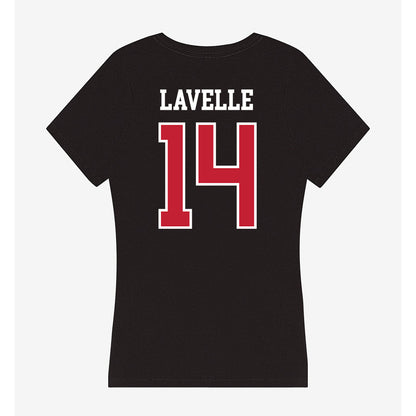 St. Johns - NCAA Women's Basketball : Kylie Lavelle - Classic Shersey Women's V-Neck T-Shirt-1