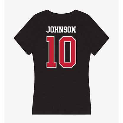 St. Johns - NCAA Baseball : Dylan Johnson - Classic Shersey Women's V-Neck T-Shirt-1