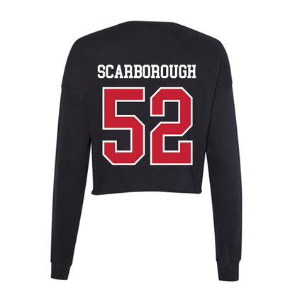 St. Johns - NCAA Men's Lacrosse : Patrick Scarborough - Classic Shersey Women's Cropped Crew Fleece-1