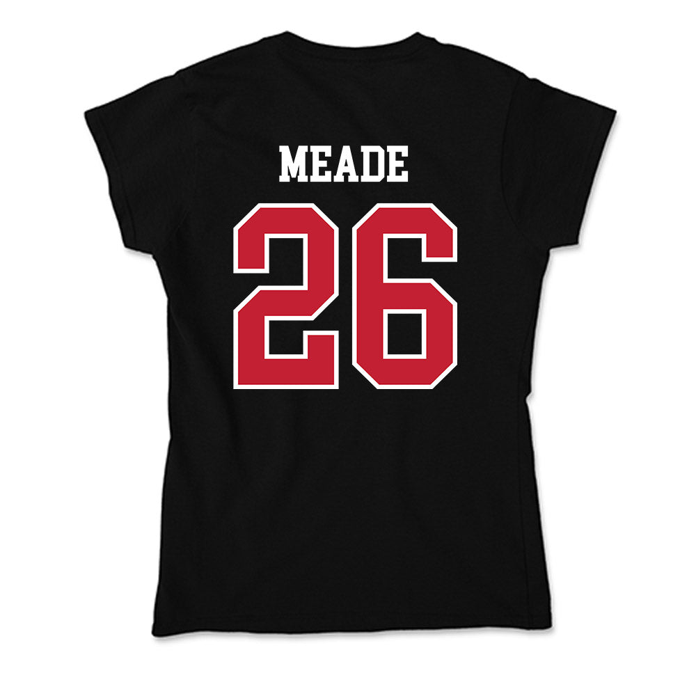 St. Johns - NCAA Men's Lacrosse : Tyson Meade - Classic Shersey Soft Style Women’s T-Shirt-1