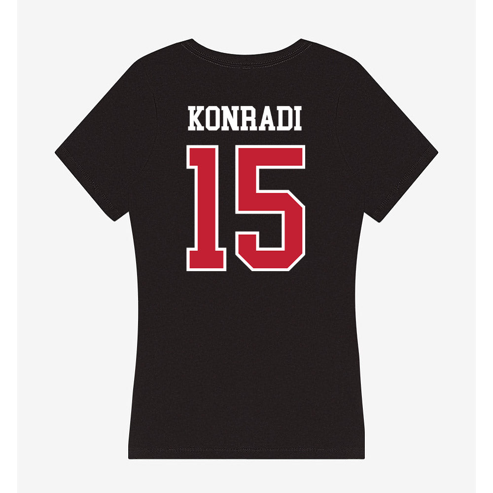 St. Johns - NCAA Men's Lacrosse : Cam Konradi - Classic Shersey Women's V-Neck T-Shirt-1