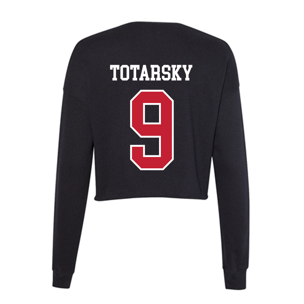 St. Johns - NCAA Softball : Sydney Totarsky - Classic Shersey Women's Cropped Crew Fleece-1