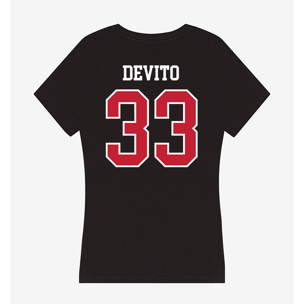 St. Johns - NCAA Baseball : JJ DeVito - Classic Shersey Women's V-Neck T-Shirt-1