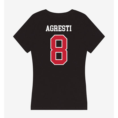 St. Johns - NCAA Baseball : Adam Agresti - Classic Shersey Women's V-Neck T-Shirt-1