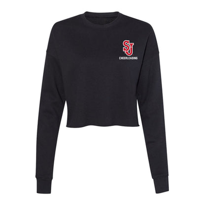 St. Johns - NCAA Cheerleading : Amanda Erlichman - Classic Shersey Women's Cropped Crew Fleece-0