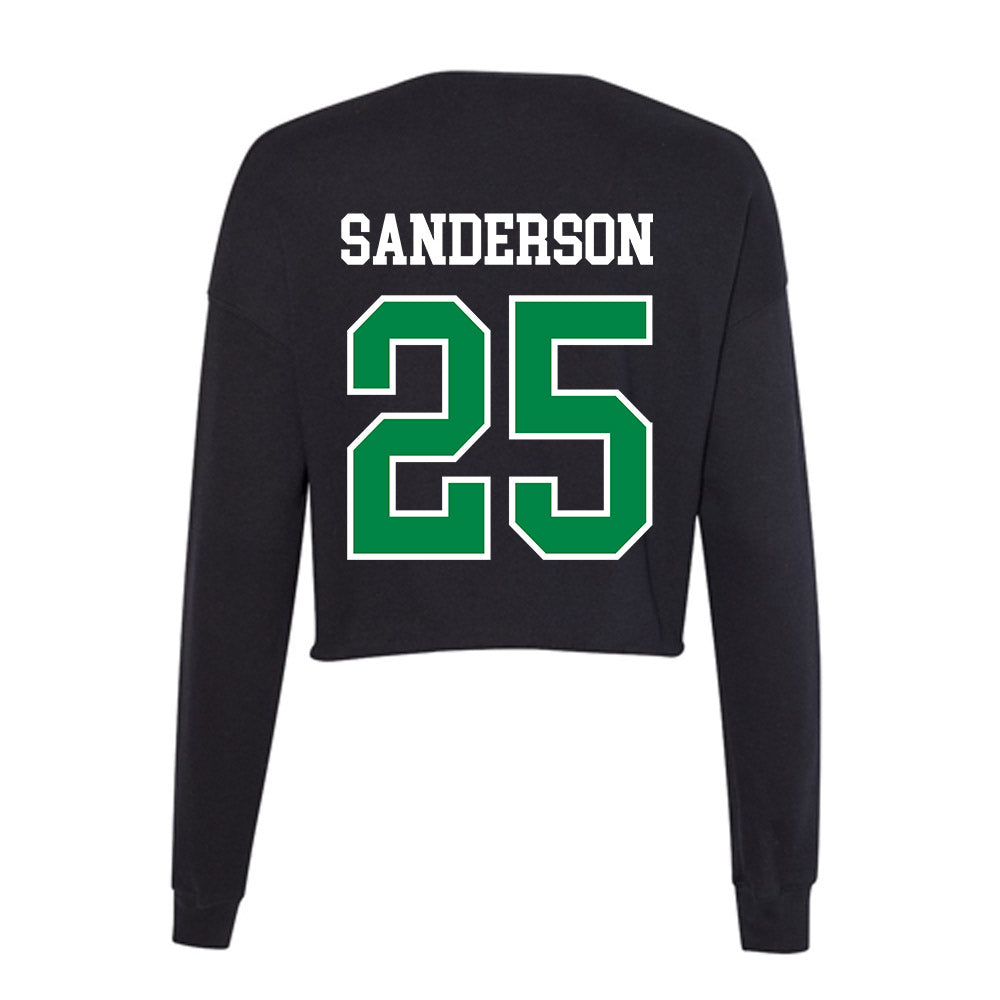 USC Upstate - NCAA Baseball : Alex Sanderson - Women's Cropped Crew Fleece-1