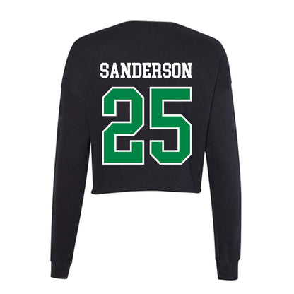 USC Upstate - NCAA Baseball : Alex Sanderson - Women's Cropped Crew Fleece-1