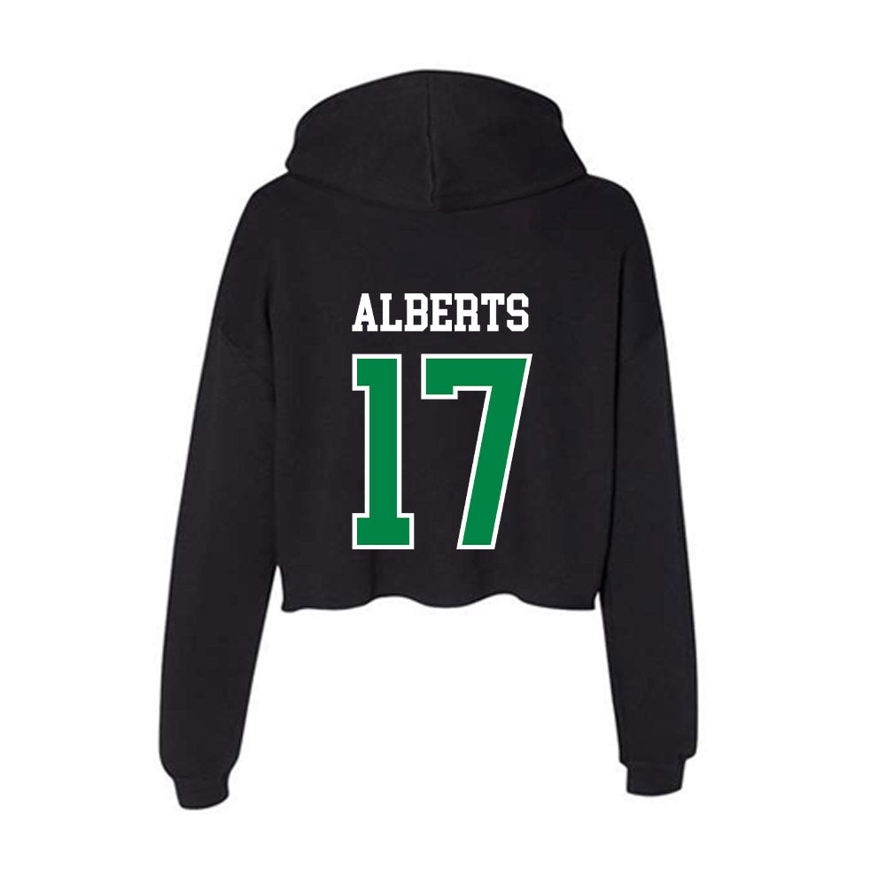 USC Upstate - NCAA Men's Soccer : Christopher Alberts - Women's Crop Fleece Hoodie-1