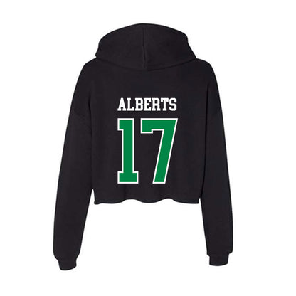 USC Upstate - NCAA Men's Soccer : Christopher Alberts - Women's Crop Fleece Hoodie-1